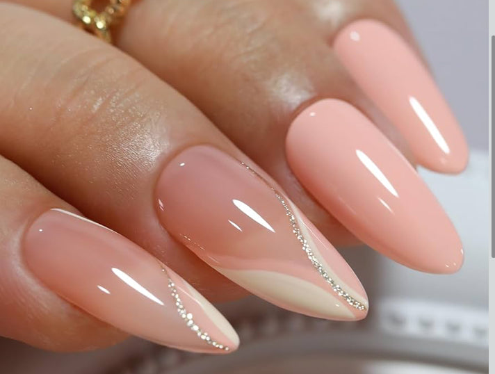 Milky Peach Polish