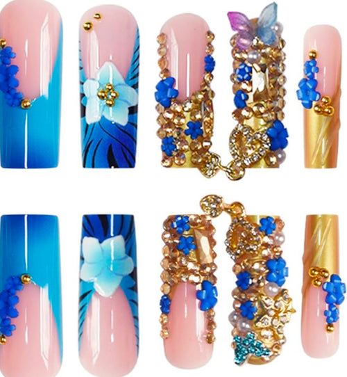 Blue Lagoon Nail Set