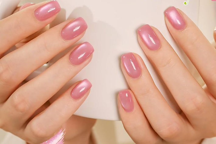 Pretty in Mirrored Pink Polish Duo