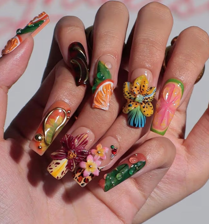 Tropical Thirst Nail Set