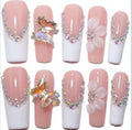 Elegant Floral Press-Ons