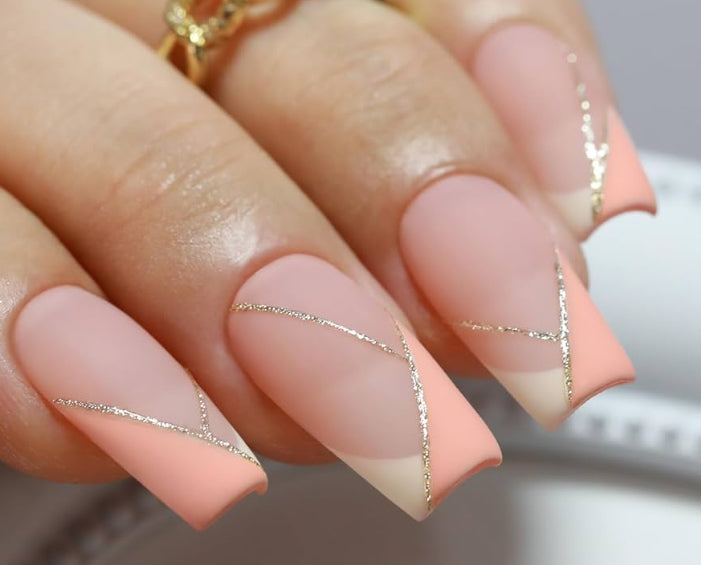 Milky Peach Polish