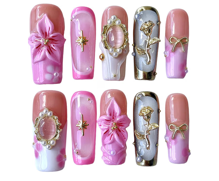 Elena Darling Nail Set