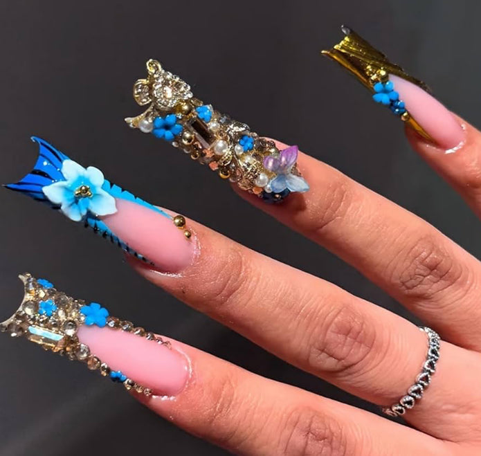 Blue Lagoon Nail Set